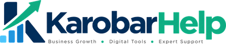 KarobarHelp — Business Growth · Digital Tools · Expert Support